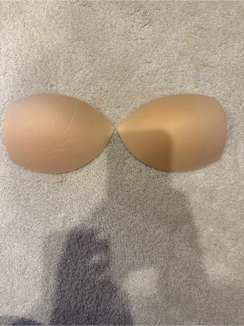 Bra Padding Inserts & Adhesive Bundle - Tan Nude White Black Removables Reusable - Picture 6 of 12